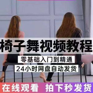 椅子舞教程视频 椅子舞技巧全套入门自学零基础学习教程素材-虚拟宝库网-提供淘宝虚拟货源产品下载
