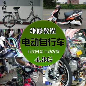 精品电动车维修技术自学视频教程电瓶修复技巧自学视频教程教学-虚拟宝库网-提供淘宝虚拟货源产品下载