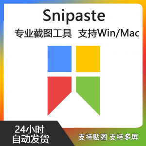 Snipaste for Mac 电脑截图贴图工具 支持Windows 苹果系统-虚拟宝库网-提供淘宝虚拟货源产品下载