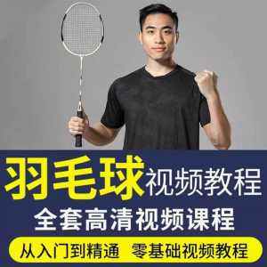 羽毛球视频教程少儿童成人零基础自学课程战术训练教学技巧培训-虚拟宝库网-提供淘宝虚拟货源产品下载