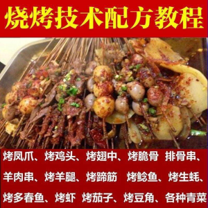 正宗全国烧烤技术配方全套视频教程配料技巧制作培训教学资料大全-虚拟宝库网-提供淘宝虚拟货源产品下载